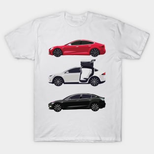 Minimalist Tesla 02 T-Shirt